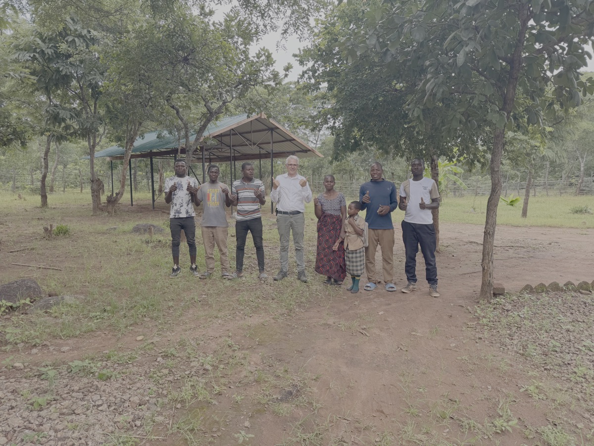 Laatste foto voor vertrek