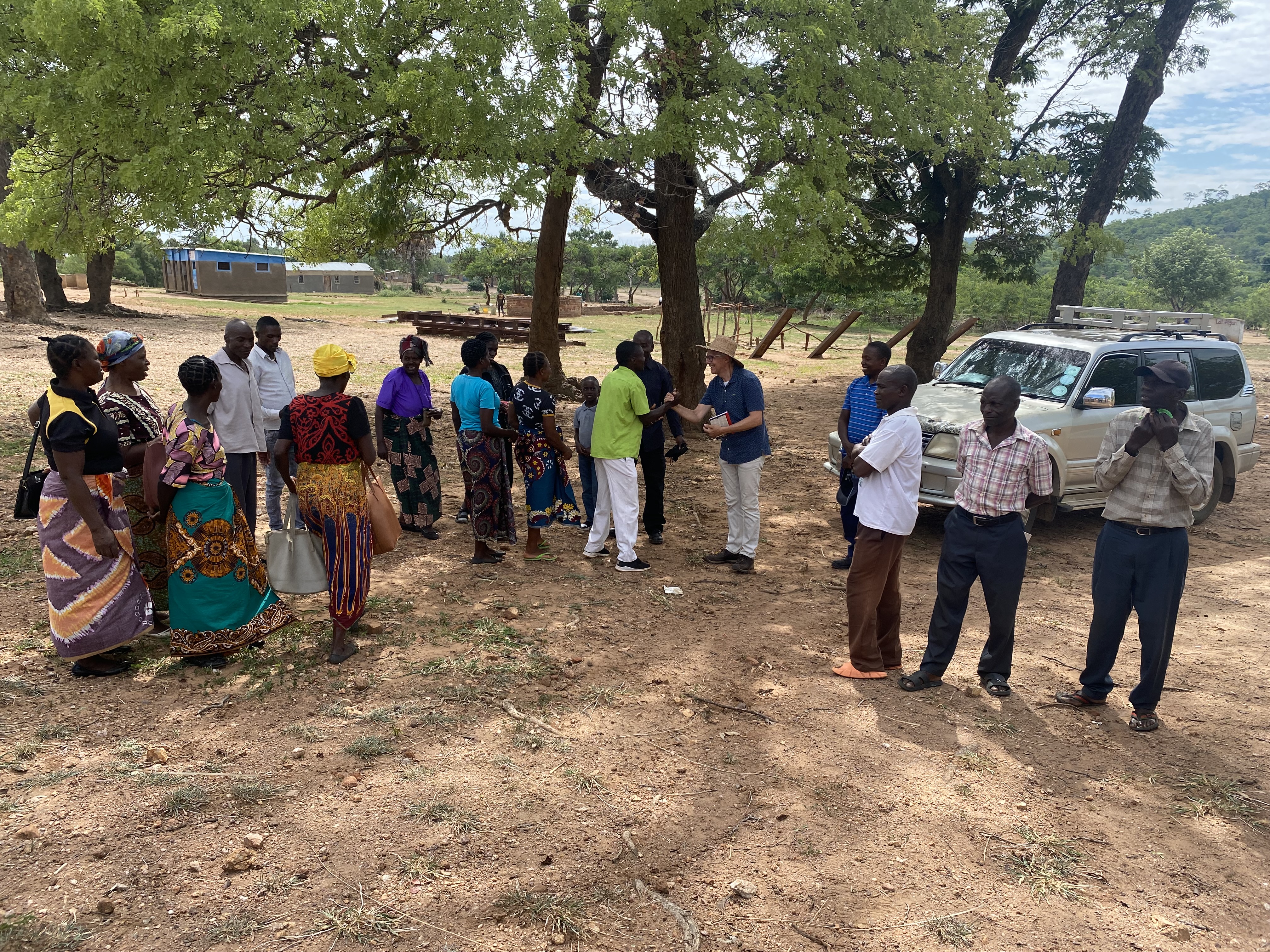 Ontmoeting in Gundani Village in 2024